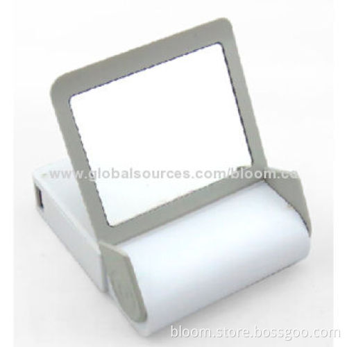 5,600mAh Mirror Power Banks for iPhone and Other Smartphones, High QualityNew